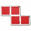 2023 Tetris™ Niue 1 oz Silver $2 Z-Tetrimino Block (Red)