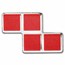 2023 Tetris™ Niue 1 oz Silver $2 Z-Tetrimino Block (Red)