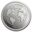 2023 Tokelau 1 oz Silver $2 Terra (Prooflike)