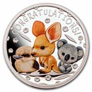 2023 Tuvalu 1/2 oz Silver Newborn Proof