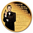 2023 Tuvalu 1/4 oz Gold 007 James Bond Legacy Series 2nd Issue