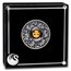 2023 Tuvalu 1 oz Ag Year of the Rabbit Rotating Charm Antiqued