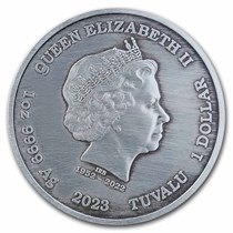 Buy 2023 Tuvalu 1 oz Silver Antiqued Gods of Olympus (Ares) | APMEX