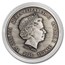 2023 Tuvalu 1 oz Silver Black Flag Antiqued Fancy MS-70 PCGS