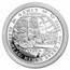 2023 Tuvalu 1 oz Silver Black Flag: The Fancy BU