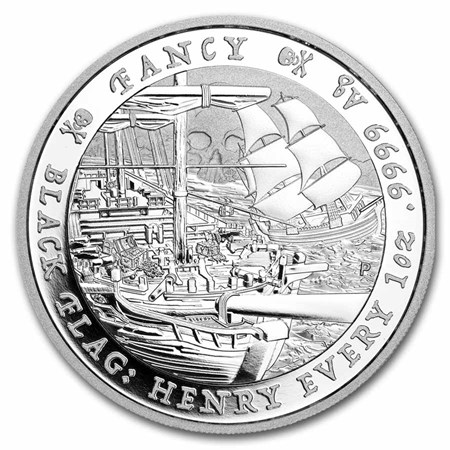 2023 Tuvalu 007 1ドル銀貨 NGC MS70FR Buy 2023 Tuvalu 1 oz Silver Black Flag: The Fancy BU | APMEX