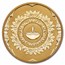 2023 Tuvalu 1 oz Silver Gilded Diwali Medallion Proof
