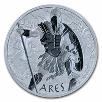 2023年 戦争の神　アレス銀貨　オリンポスの神々シリーズ Buy 2023 Tuvalu 1 oz Silver Gods of Olympus BU (Ares) | APMEX