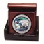 2023 Tuvalu 1 oz Silver Tiger Shark Deadly and Dangerous PF