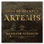 2023 Tuvalu 5 oz Silver Antiqued Gods of Olympus (Artemis w/ COA)