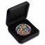 2023 Tuvalu 5 oz Silver Colorized Phoenix & Birds (Antiqued)