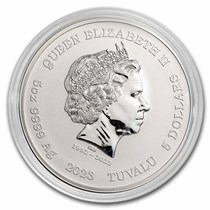 Buy 2023 Tuvalu 5 oz Silver Gods of Olympus Ares BU | APMEX