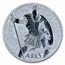 2023 Tuvalu 5 oz Silver Gods of Olympus BU (Ares, w/ COA)
