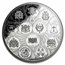 2023 U.A.C. 10 oz Silver The World of African Wildlife