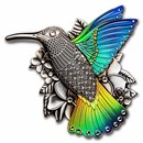 2023 Vanuatu 500 gram Silver Antique The Hummingbird Coin