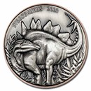 2023 Vanuatu Silver and Copper Stegosaurus