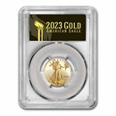 2023-W 1/4 oz Proof Gold Eagle PR-70 PCGS (AR, Black Label)