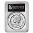 2023-W 1 oz Burnished Palladium Eagle SP-70 PCGS (FDI, Black)