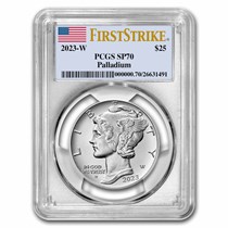 Buy 2023-W 1 oz Burnished Palladium Eagle SP-70 FirstStrike | APMEX
