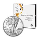 2023-W 1 oz Proof American Silver Eagle (Congratulations Set)