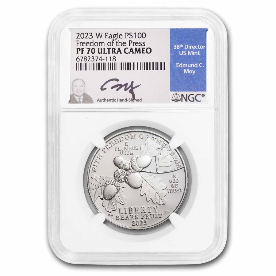 2023-W 1 oz Proof Platinum Eagle PF-70 NGC (Moy)