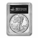 2023-W 1 oz Proof Silver Eagle PR-70 PCGS (FirstStrike®, Black)