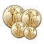 2023-W 4-Coin Proof American Gold Eagle Set (Box & COA)