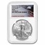 2023-(W) American Silver Eagle MS-69 NGC (ER, Eagle Label)