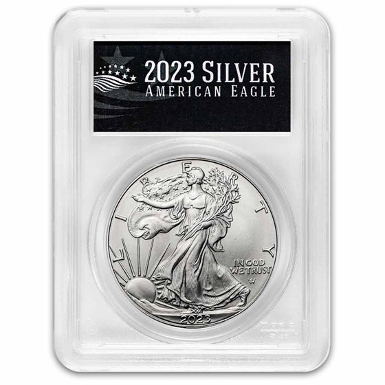 2023-(W) American Silver Eagle MS-69 PCGS (FS, Black Label) 2023-(W) American Silver Eagle MS-69 PCGS (FS, Black Label)