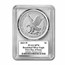 2023-W Burnished Silver Eagle SP-70 PCGS (FDI, Black)