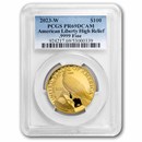 2023-W High Relief American Liberty Gold PR-69 PCGS