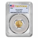 2024 1/10 oz American Gold Eagle MS-70 PCGS (FirstStrike®)