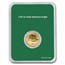 2024 1/10 oz American Gold Eagle - w/Green Merry Christmas Card