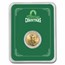 2024 1/10 oz American Gold Eagle - w/Green Merry Christmas Card