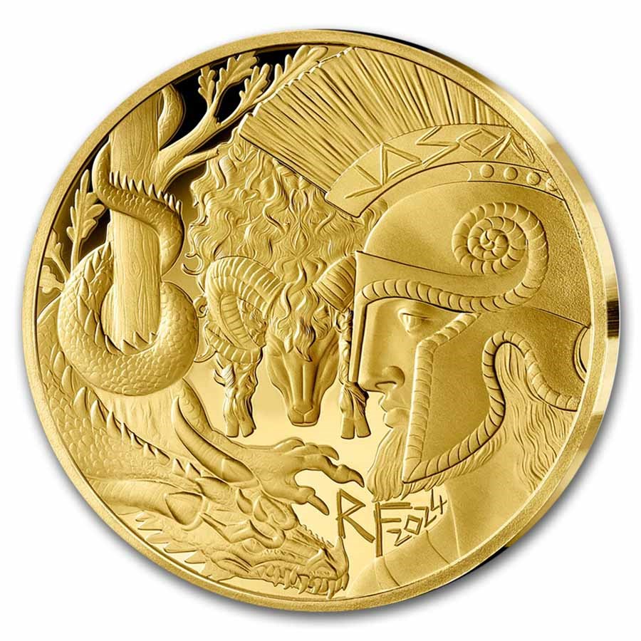 2024 1/2 oz Proof Gold €100 Sower (Golden Fleece)