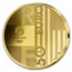 2024 1/4 oz Pf Gold €50 Paris 2024 Olympics: Handover From Paris