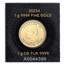 2024 1 gram Gold Maple Leafs Maplegram25™ (In Assay)