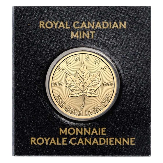 2024 1 gram Gold Maple Leafs Maplegram25™ (In Assay) 2024 1 gram Gold Maple Leafs Maplegram25™ (In Assay)
