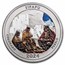 2024 1 oz Ag NATB Colorado Great Sand Dunes National Park (Color)