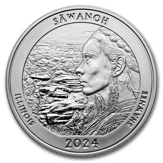 2024 1 oz Ag NATB Illinois Shawnee National Forest (Box/COA) 2024 1 oz Ag NATB Illinois Shawnee National Forest (Box/COA)