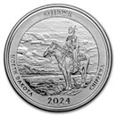 2024 1 oz Ag NATB North Dakota Theodore Roosevelt National Park