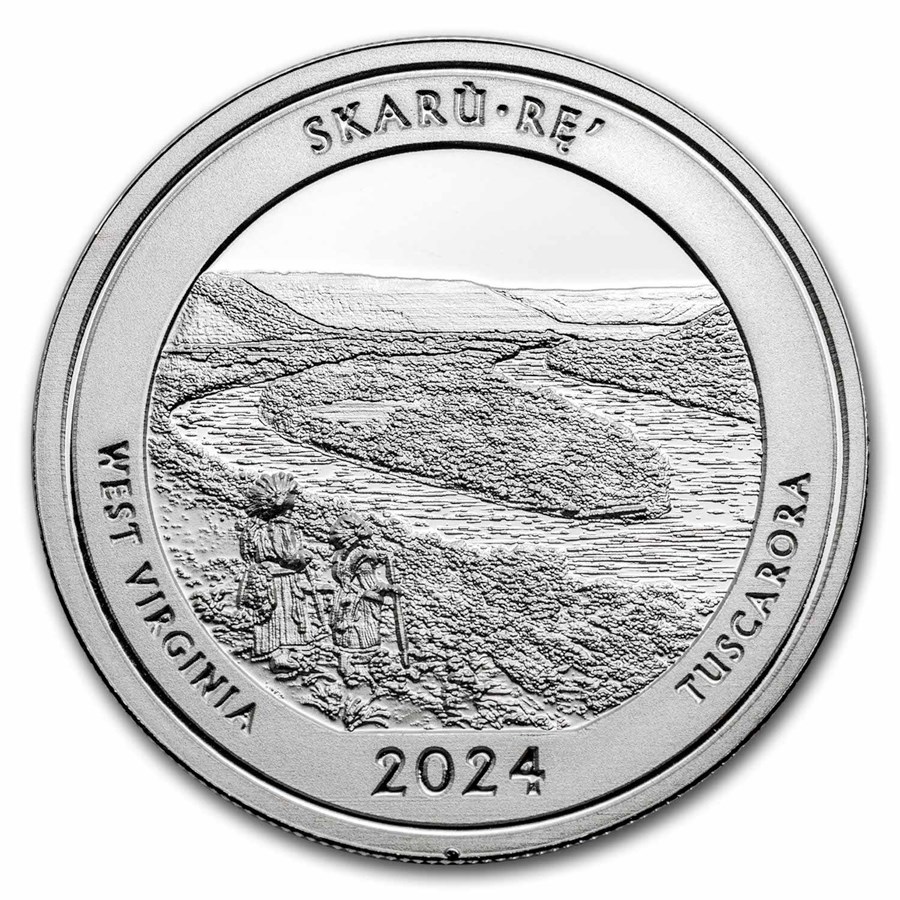 2024 1 oz Ag NATB West Virginia Harpers Ferry National Park