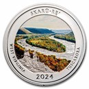 2024 1 oz Ag NATB West Virginia Harpers Ferry Nat'l Park (Color)