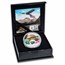 2024 1 oz Ag Treasures of the U.S. Washington Obsidian (Color)