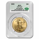 2024 1 oz American Gold Eagle MS-70 CAC (First Delivery)