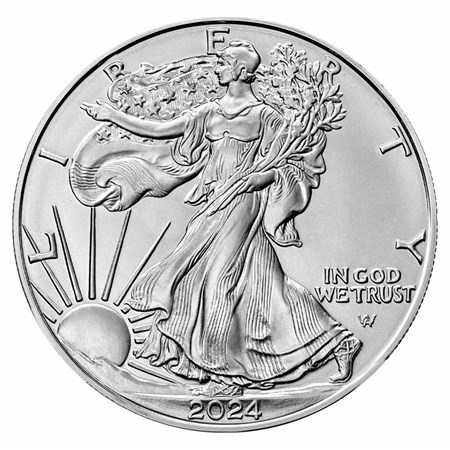 【新品】Silver Eagle シルバー2024 Buy 2024 1 oz American Silver Eagle BU | APMEX