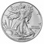 2024 1 oz American Silver Eagle - w/Holiday Ribbon Tree Card