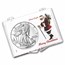 2024 1 oz American Silver Eagle - w/Snap-Lock, Merry Christmas