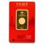 2024 1 oz Gold Bar - PAMP Lunar Legends Azure Dragon (In Assay)