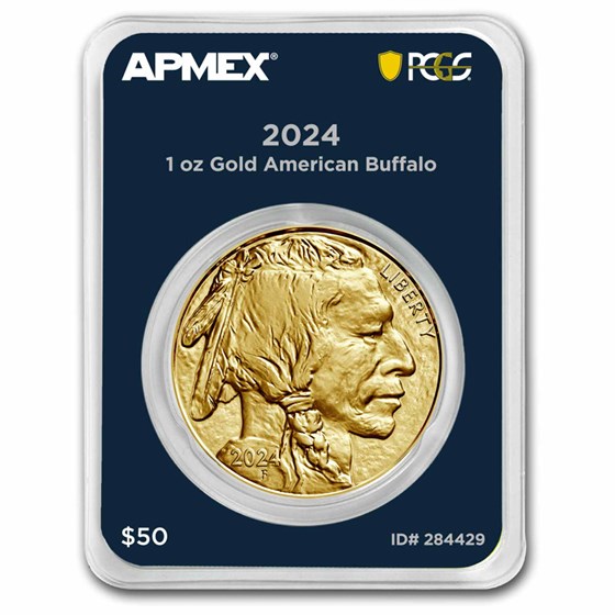 2024 1 oz Gold Buffalo (MintDirect® Premier Single + PCGS FS) 2024 1 oz Gold Buffalo (MintDirect® Premier Single + PCGS FS)